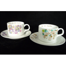 hot sale 240ml ceramic tea cup set